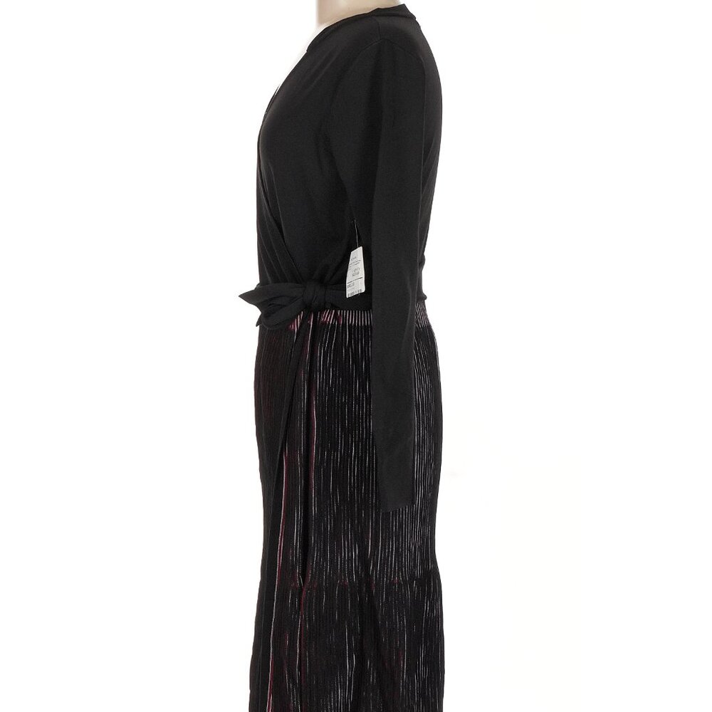 NWT black wrap sweater dress Nic + Zoe, size Medium - Picture 3 of 12